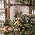She's Choosing St. Augustine Ornament | Typographic Illustration | S832-O