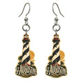 She's Choosing St. Augustine Earrings | Typographic Illustration | S832
