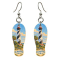 She's Choosing St. Augustine Earrings | Colored Pencil over Gouache | S833
