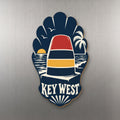 She's Choosing Key West Magnet | Negative-Space Silhouette | S834-M