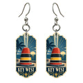 She's Choosing Key West Earrings | Art Deco | S838