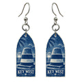 She's Choosing Key West Earrings | Cyanotype-Inspired | S840