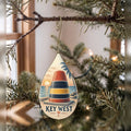 She's Choosing Key West Ornament | Sparse Pointillism | S842-O
