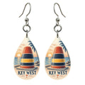 She's Choosing Key West Earrings | Sparse Pointillism | S842