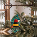 She's Choosing Key West Ornament | Cloisonné-Inspired Graphic | S849-O