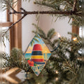 She's Choosing Key West Ornament | Colored Pencil over Gouache | S851-O