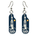 She's Choosing Tampa Earrings | Negative-Space Silhouette | S852