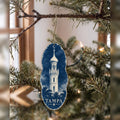 She's Choosing Tampa Ornament | Cyanotype-Inspired | S858-O