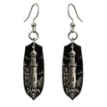 She's Choosing Tampa Earrings | Scratchboard | S861