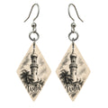 She's Choosing Tampa Earrings | Charcoal Gesture | S862