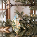 She's Choosing Tampa Ornament | Restrained Watercolor | S863-O