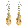 She's Choosing Tampa Earrings | Typographic Illustration | S868