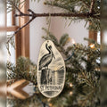 She's Choosing St. Petersburg Ornament | Charcoal Gesture | S880-O