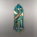 She's Choosing St. Petersburg Magnet | Cloisonné-Inspired Graphic | S885-M
