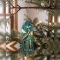 She's Choosing St. Petersburg Ornament | Cloisonné-Inspired Graphic | S885-O