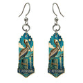 She's Choosing St. Petersburg Earrings | Cloisonné-Inspired Graphic | S885