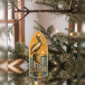 She's Choosing St. Petersburg Ornament | Typographic Illustration | S886-O