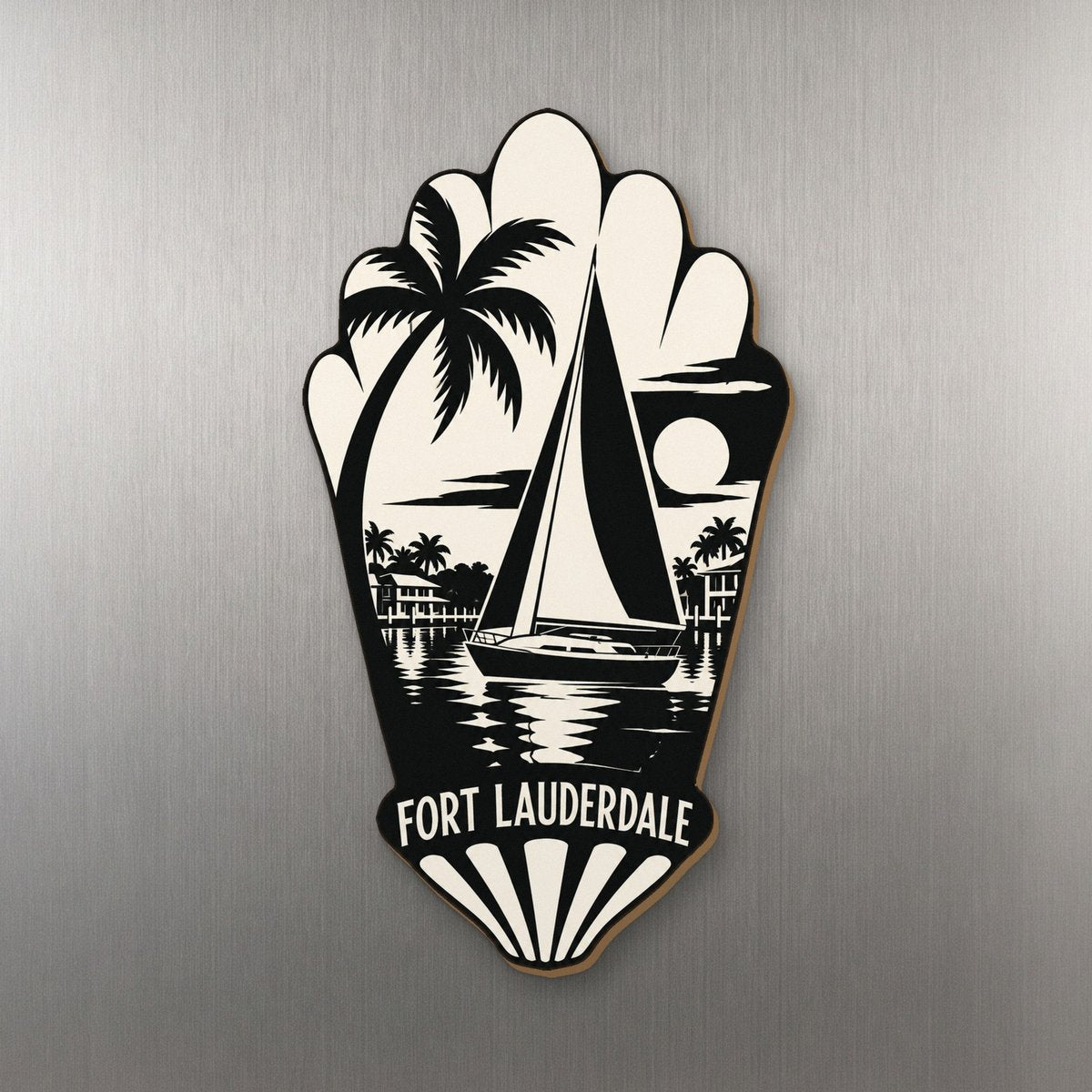 She's Choosing Fort Lauderdale Magnet | Notan | S891-M