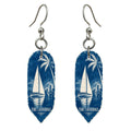 She's Choosing Fort Lauderdale Earrings | Cyanotype-Inspired | S894