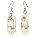 She's Choosing Fort Lauderdale Earrings | Sparse Pointillism | S896