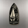 She's Choosing Fort Lauderdale Magnet | Scratchboard | S897-M