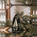 She's Choosing Fort Lauderdale Ornament | Scratchboard | S897-O