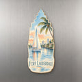 She's Choosing Fort Lauderdale Magnet | Restrained Watercolor | S899-M