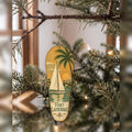 She's Choosing Fort Lauderdale Ornament | Naive Folk Painting | S901-O