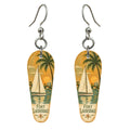 She's Choosing Fort Lauderdale Earrings | Naive Folk Painting | S901