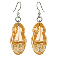 She's Choosing Fort Lauderdale Earrings | Typographic Illustration | S904