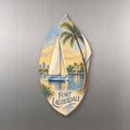 She's Choosing Fort Lauderdale Magnet | Colored Pencil over Gouache | S905-M
