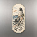 She's Choosing Newport, Rhode Island Magnet | Loose Contour Sketch | S908-M