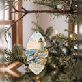 She's Choosing Newport, Rhode Island Ornament | Restrained Watercolor | S917-O