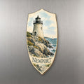 She's Choosing Newport, Rhode Island Magnet | Pen and Watercolor Wash | S918-M