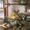 She's Choosing Newport, Rhode Island Ornament | Typographic Illustration | S922-O