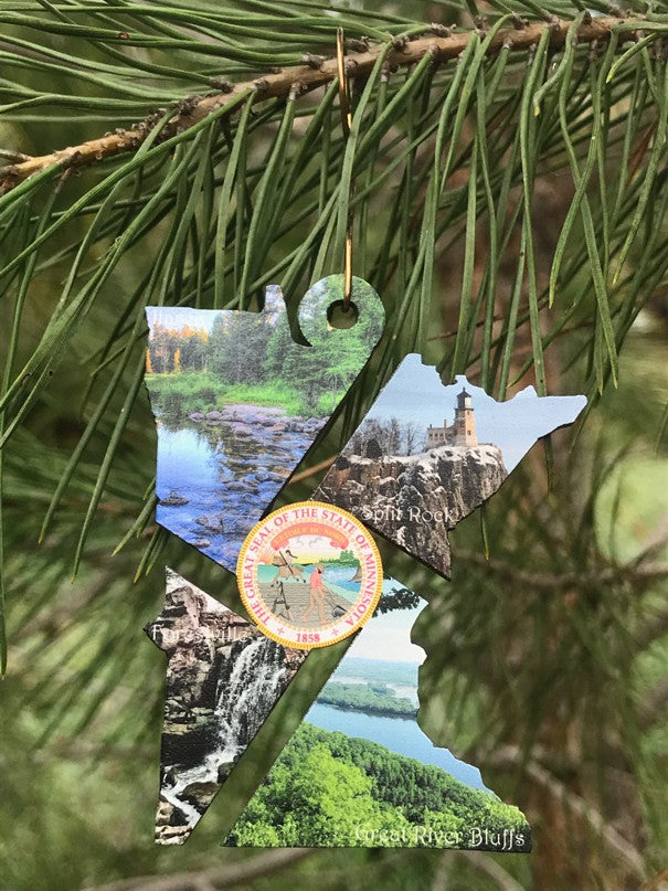 Minnesota Scenic Ornament #S923