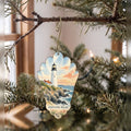 She's Choosing Portland, Maine Ornament | Restrained Watercolor | S936-O