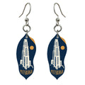 She's Choosing Pittsburgh Earrings | Negative-Space Silhouette | S943
