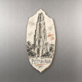 She's Choosing Pittsburgh Magnet | Loose Contour Sketch | S945-M