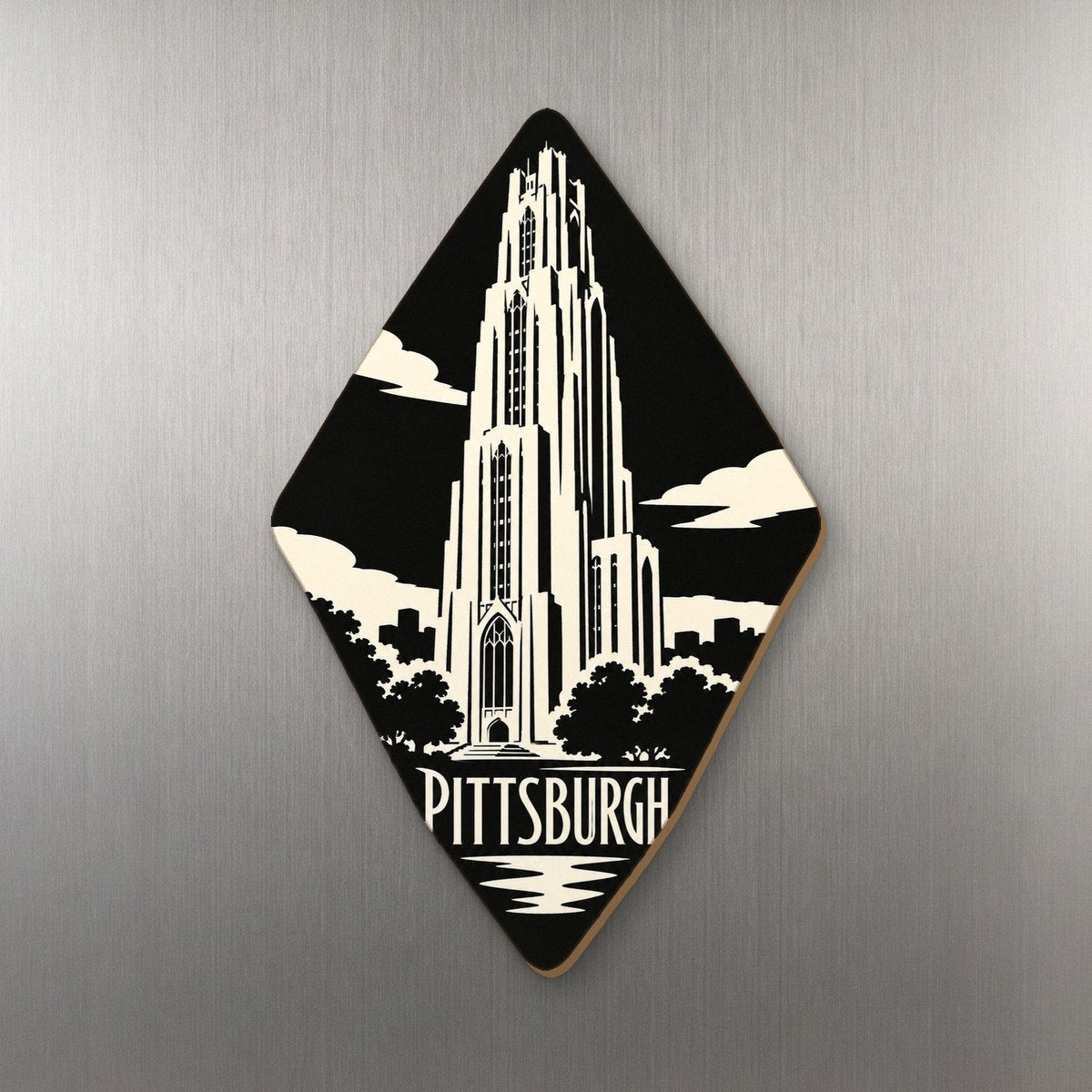 She's Choosing Pittsburgh Magnet | Notan | S946-M