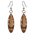She's Choosing Pittsburgh Earrings | Woodcut | S948