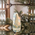 She's Choosing Pittsburgh Ornament | Restrained Watercolor | S954-O