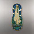She's Choosing Pittsburgh Magnet | Cloisonné-Inspired Graphic | S958-M