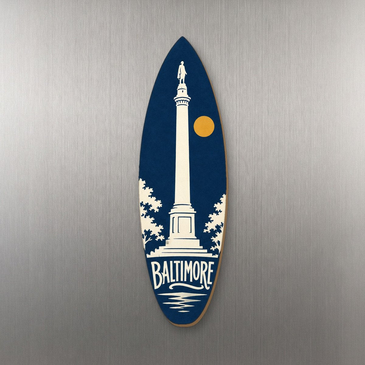 She's Choosing Baltimore Magnet | Negative-Space Silhouette | S961-M
