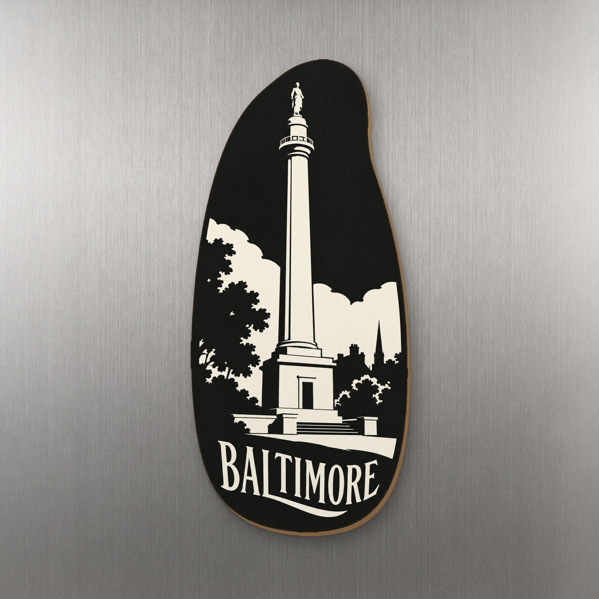 She's Choosing Baltimore Magnet | Notan | S964-M
