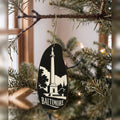 She's Choosing Baltimore Ornament | Notan | S964-O