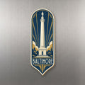 She's Choosing Baltimore Magnet | Art Deco | S965-M