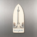 She's Choosing Baltimore Magnet | Sparse Pointillism | S969-M