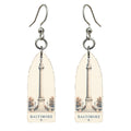 She's Choosing Baltimore Earrings | Sparse Pointillism | S969