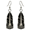 She's Choosing Baltimore Earrings | Scratchboard | S970
